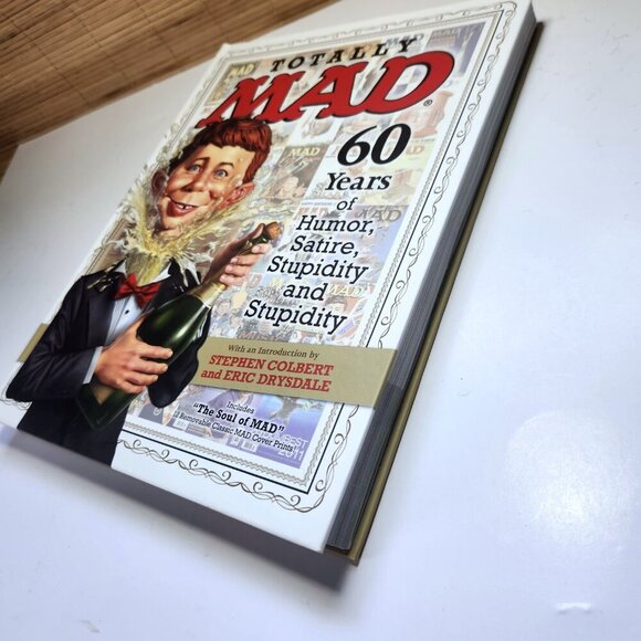 Totally MAD Magazine 60 Years of Humor 2012 HC with 12 Classic MAD Cover Prints - Picture 3 of 16